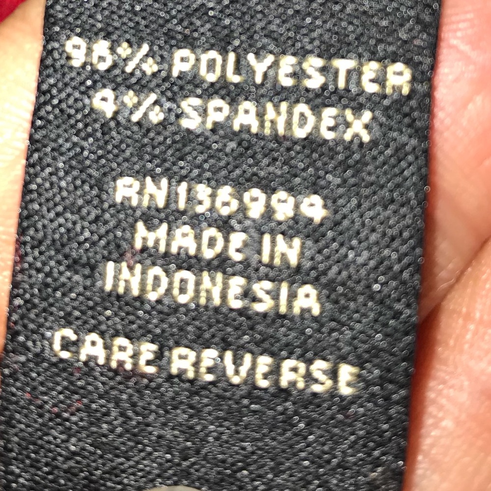 Red Ruffle Open Cardigan - Picture 6 of 8